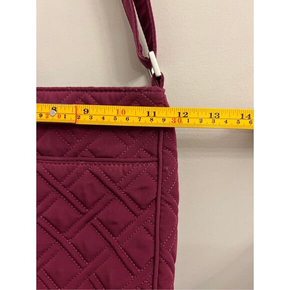 Vera Bradley Maroon Quilted Crossbody Bag - Picture 7 of 12